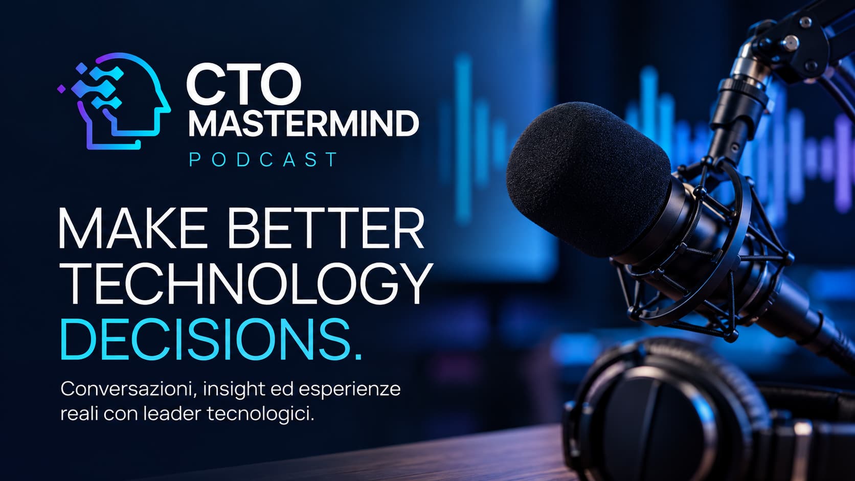 CTO Mastermind Podcast - CTA sidebar | Alex Pagnoni Ascolta CTO Mastermind Podcast